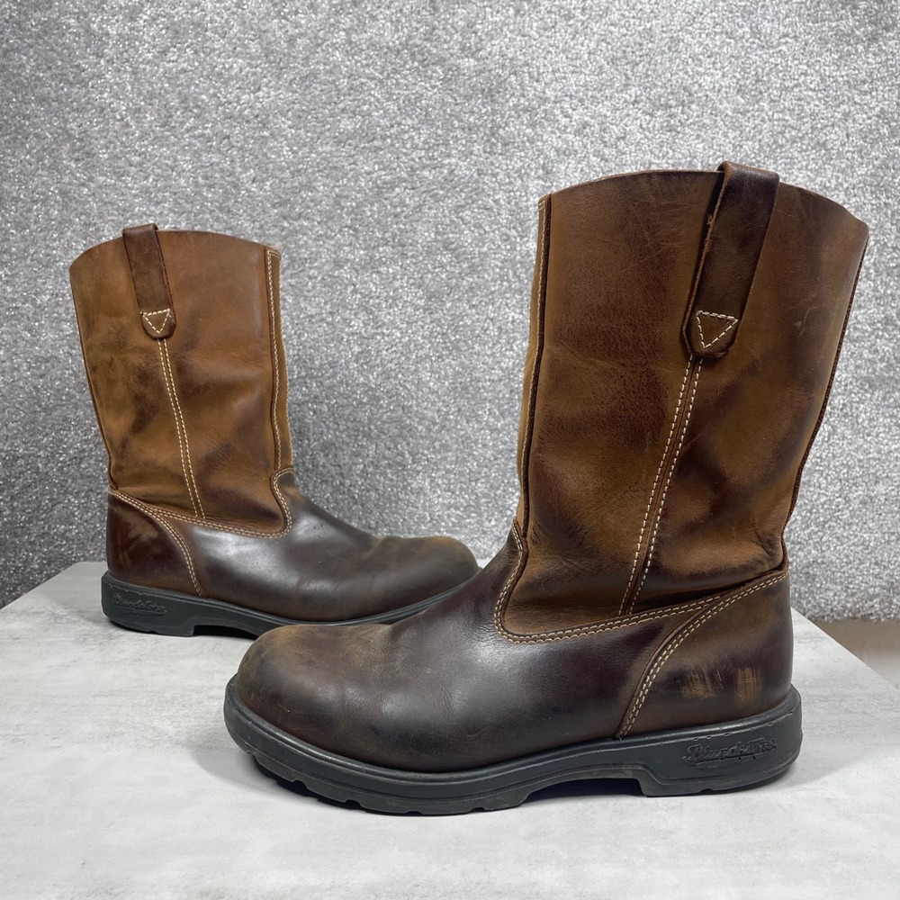 Blundstone Rigger Boots US Men 8 US Women 9 AU/UK 7 Leather Pull On Work Boots